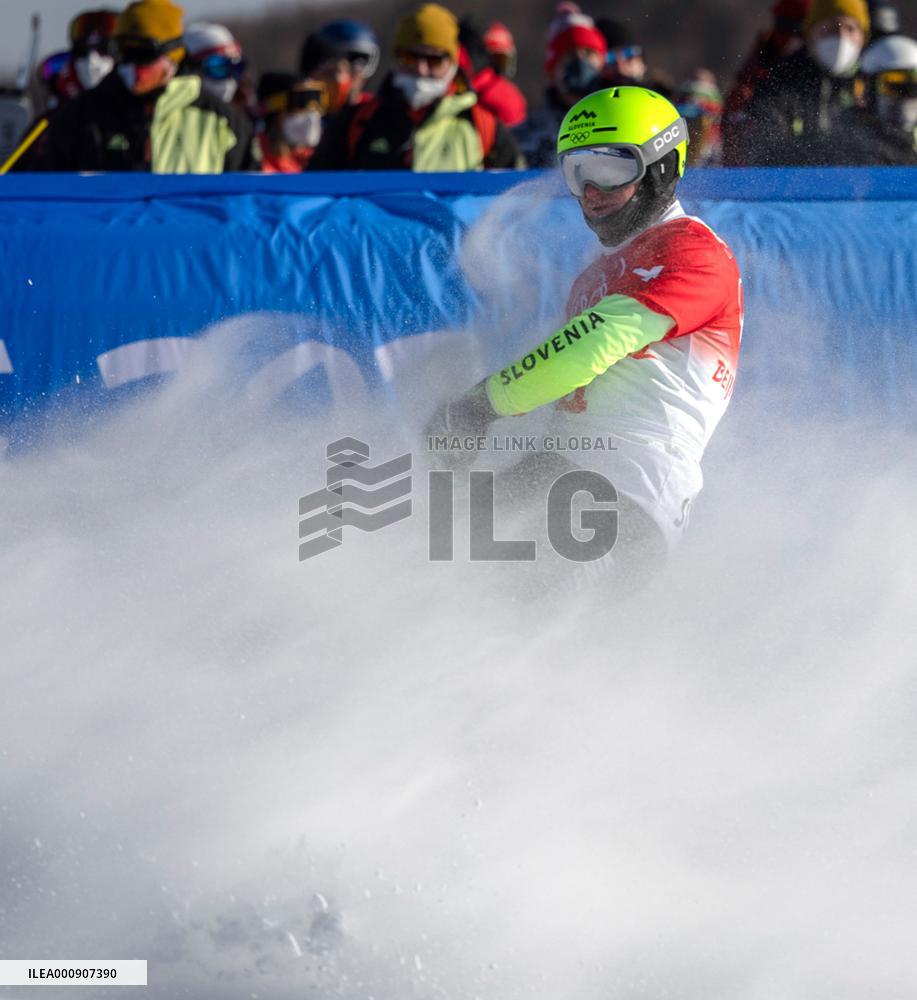 (BEIJING2022)CHINA-ZHANGJIAKOU-OLYMPIC WINTER GAMES-SNOWBOARD-MEN'S PARALLEL GIANT SLALOM-FINAL (CN)