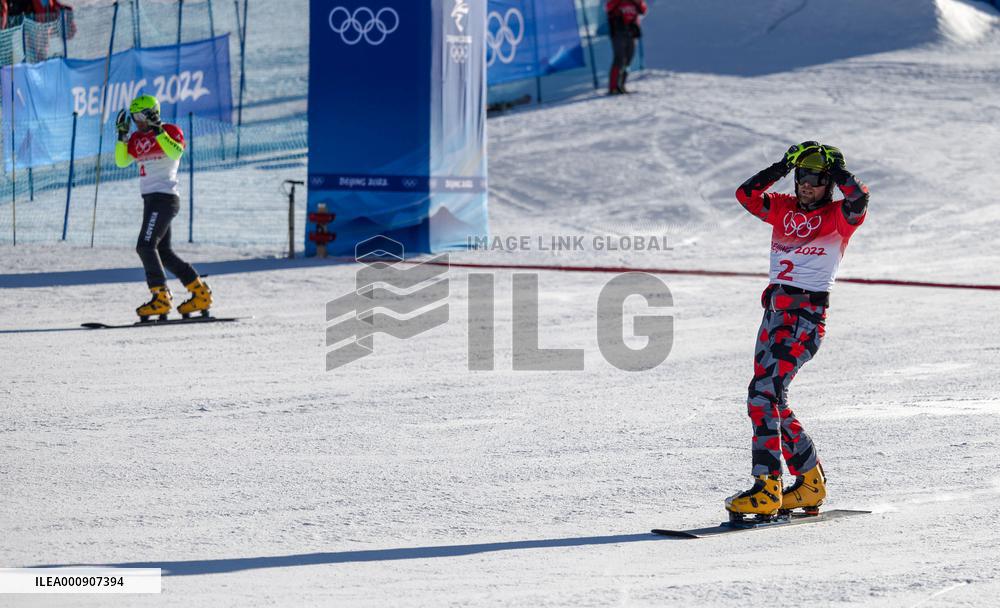 (BEIJING2022)CHINA-ZHANGJIAKOU-OLYMPIC WINTER GAMES-SNOWBOARD-MEN'S PARALLEL GIANT SLALOM-FINAL (CN)
