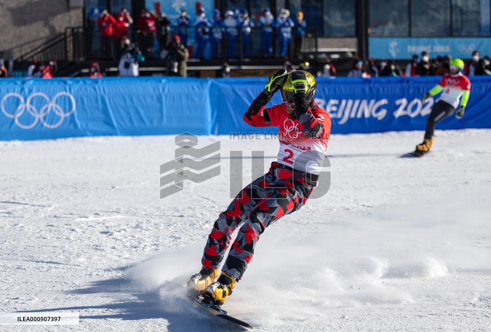 (BEIJING2022)CHINA-ZHANGJIAKOU-OLYMPIC WINTER GAMES-SNOWBOARD-MEN'S PARALLEL GIANT SLALOM-FINAL (CN)