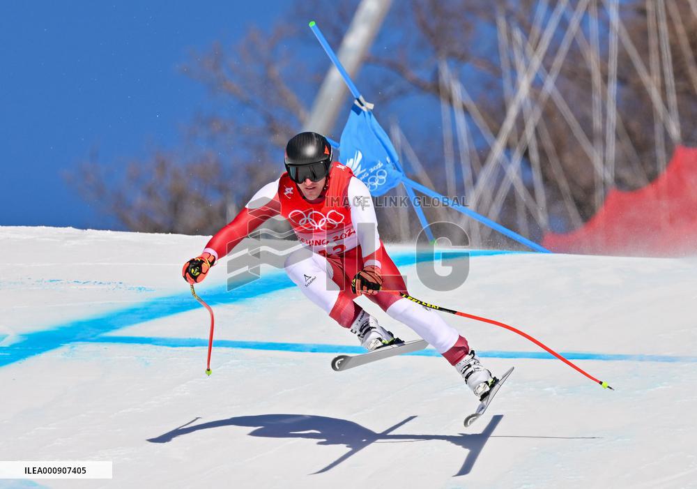 (BEIJING2022)CHINA-BEIJING-OLYMPIC WINTER GAMES-ALPINE SKIING-MEN'S SUPER G (CN)