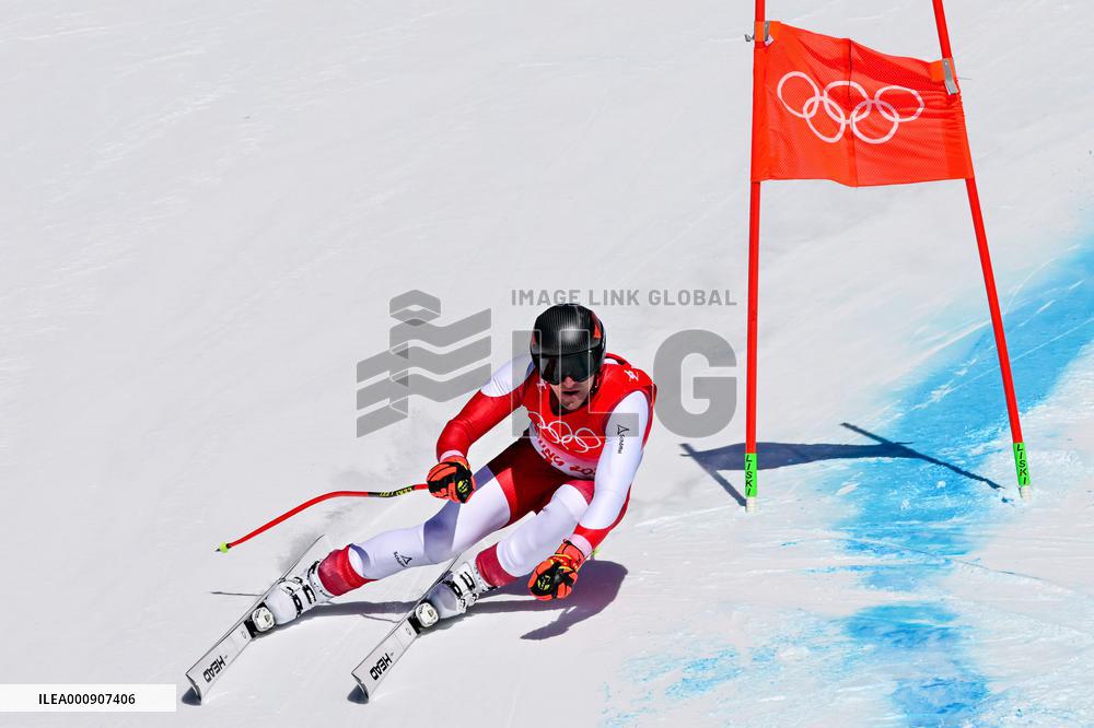 (XHTP)(BEIJING2022)CHINA-BEIJING-OLYMPIC WINTER GAMES-ALPINE SKIING-MEN'S SUPER G (CN)