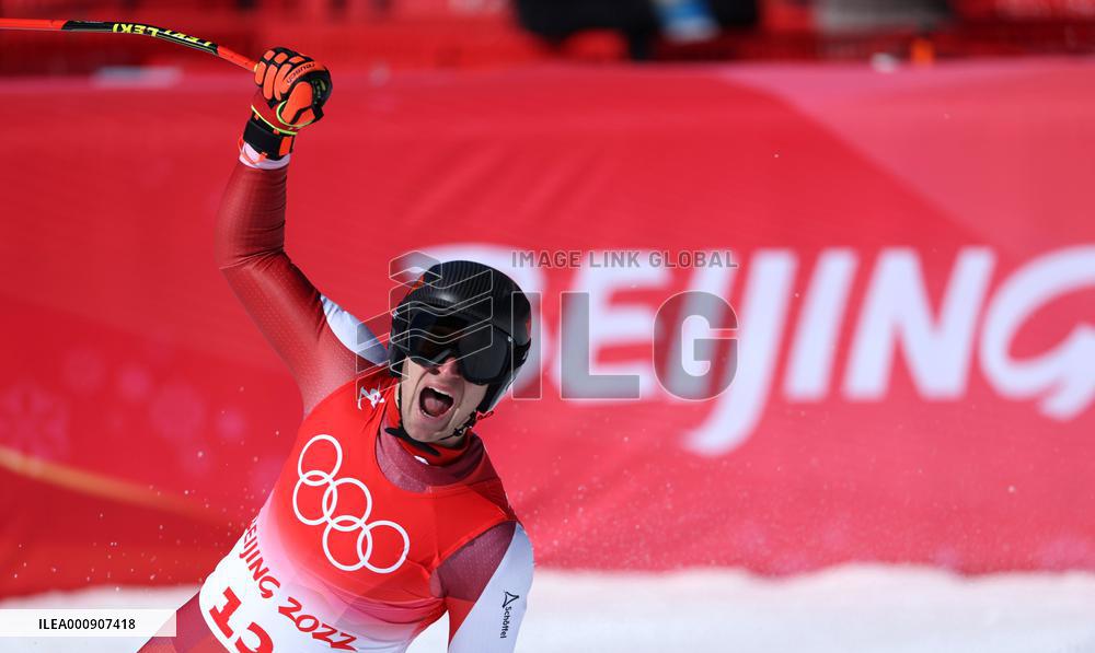 (BEIJING2022)CHINA-BEIJING-OLYMPIC WINTER GAMES-ALPINE SKIING-MEN'S SUPER-G (CN)