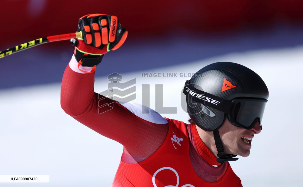(XHTP)(BEIJING2022)CHINA-BEIJING-OLYMPIC WINTER GAMES-ALPINE SKIING-MEN'S SUPER-G (CN)