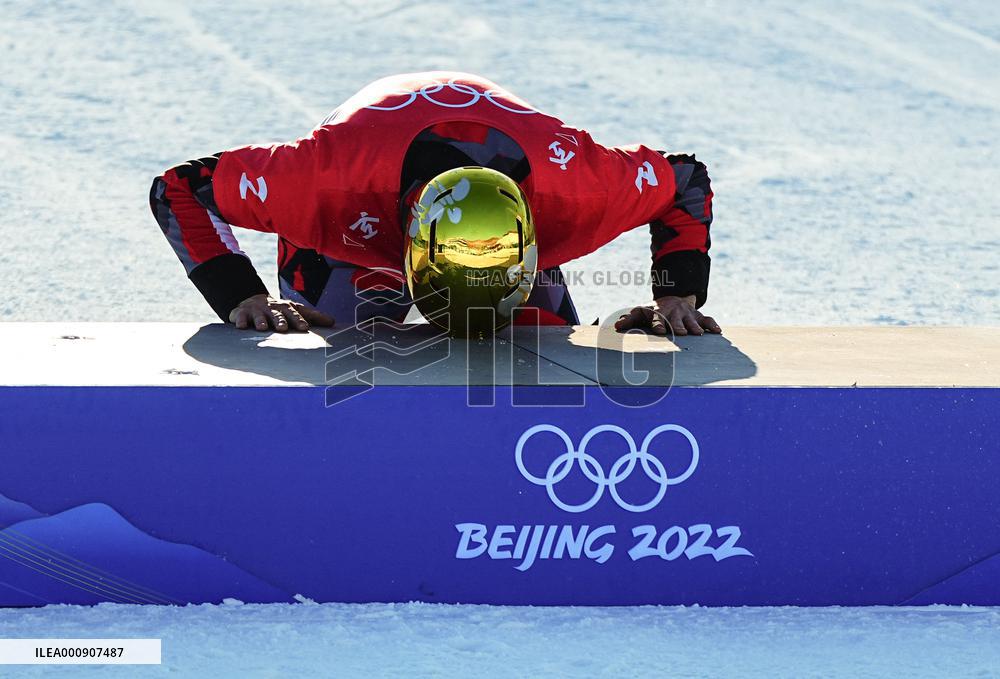 (BEIJING2022)CHINA-ZHANGJIAKOU-OLYMPIC WINTER GAMES-SNOWBOARD-MEN'S PARALLEL GIANT SLALOM-FINAL (CN)