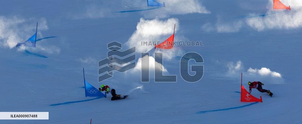 (BEIJING2022)CHINA-ZHANGJIAKOU-OLYMPIC WINTER GAMES-SNOWBOARD-MEN'S PARALLEL GIANT SLALOM-FINAL (CN)