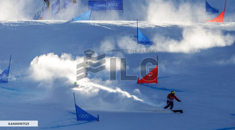 (BEIJING2022)CHINA-ZHANGJIAKOU-OLYMPIC WINTER GAMES-SNOWBOARD-MEN'S PARALLEL GIANT SLALOM-FINAL (CN)