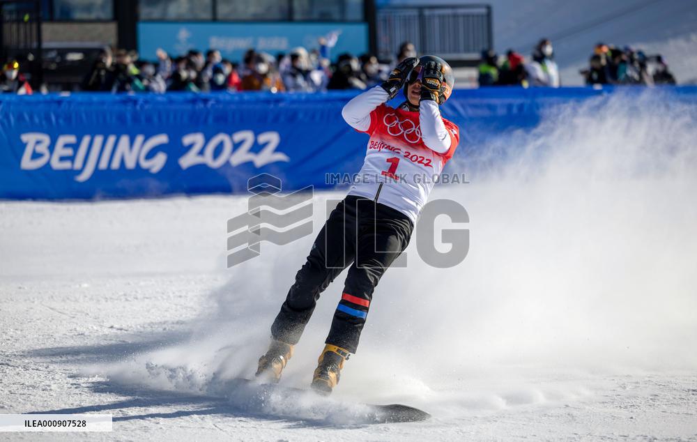 (BEIJING2022)CHINA-ZHANGJIAKOU-OLYMPIC WINTER GAMES-SNOWBOARD-MEN'S PARALLEL GIANT SLALOM-FINAL (CN)