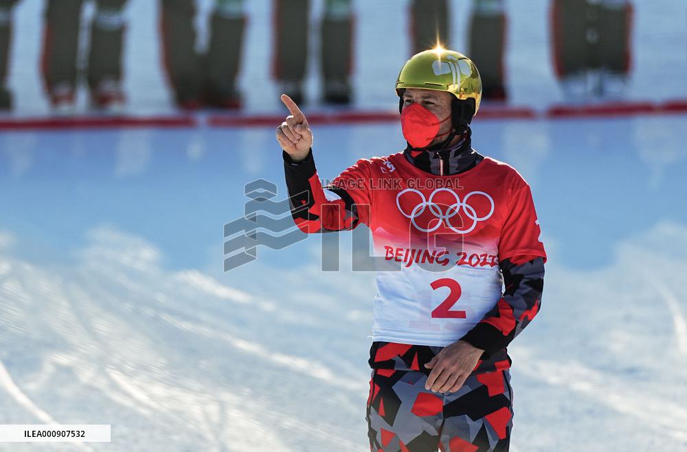 (BEIJING2022)CHINA-ZHANGJIAKOU-OLYMPIC WINTER GAMES-SNOWBOARD-MEN'S PARALLEL GIANT SLALOM-FINAL (CN)