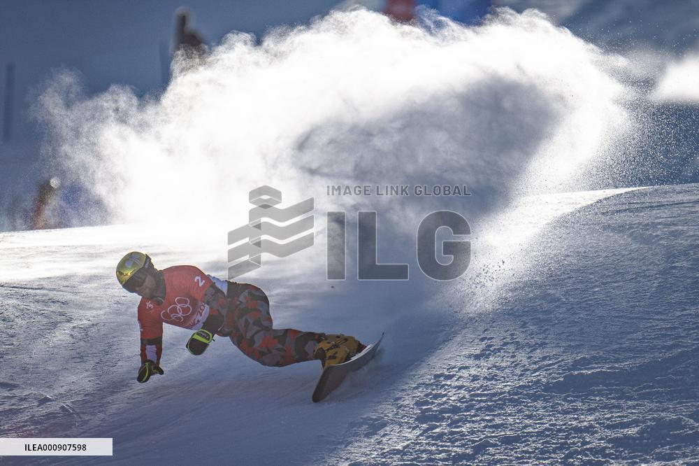 (BEIJING2022)CHINA-ZHANGJIAKOU-OLYMPIC WINTER GAMES-SNOWBOARD-MEN'S PARALLEL GIANT SLALOM-FINAL (CN)