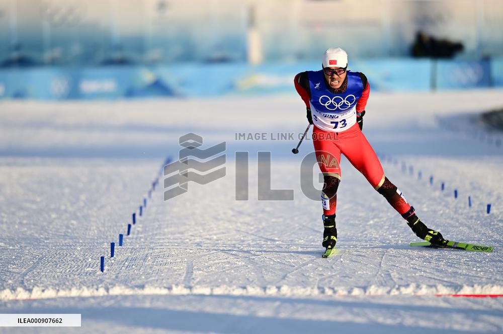 (BEIJING2022)CHINA-ZHANGJIAKOU-OLYMPIC WINTER GAMES-CROSS-COUNTRY SKIING-MEN'S SPRINT FREE-QUALIFICATION (CN)