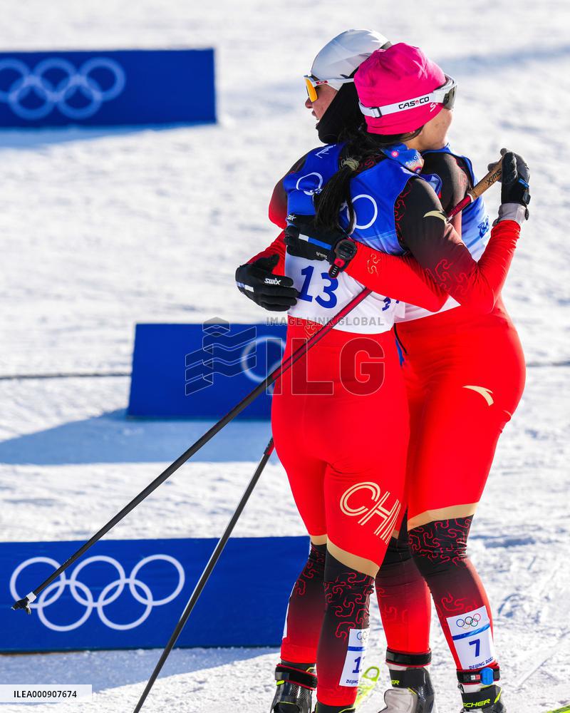 (BEIJING2022)CHINA-ZHANGJIAKOU-OLYMPIC WINTER GAMES-CROSS-COUNTRY SKIING-WOMEN'S SPRINT FREE-QUALIFICATION (CN)