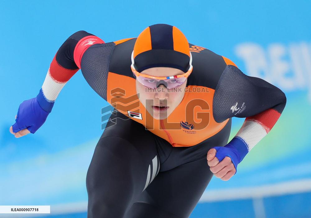 (BEIJING2022)CHINA-BEIJING-OLYMPIC WINTER GAMES-SPEED SKATING-MEN'S 1,500M (CN)
