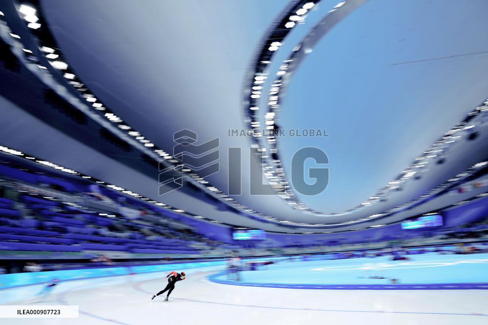 (BEIJING2022)CHINA-BEIJING-OLYMPIC WINTER GAMES-SPEED SKATING-MEN'S 1,500M (CN)