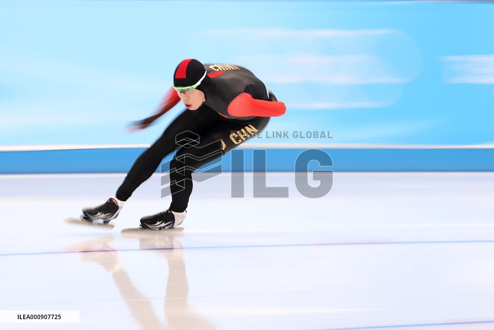 (BEIJING2022)CHINA-BEIJING-OLYMPIC WINTER GAMES-SPEED SKATING-MEN'S 1,500M (CN)