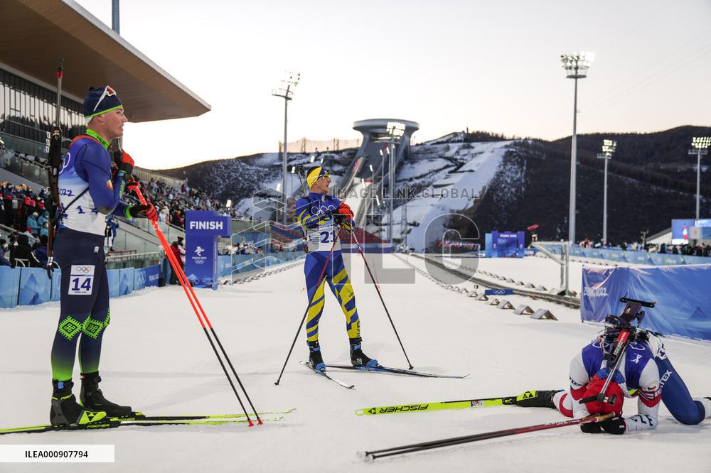 (BEIJING2022)CHINA-ZHANGJIAKOU-OLYMPIC WINTER GAMES-BIATHLON-MEN'S 20KM INDIVIDUAL (CN)
