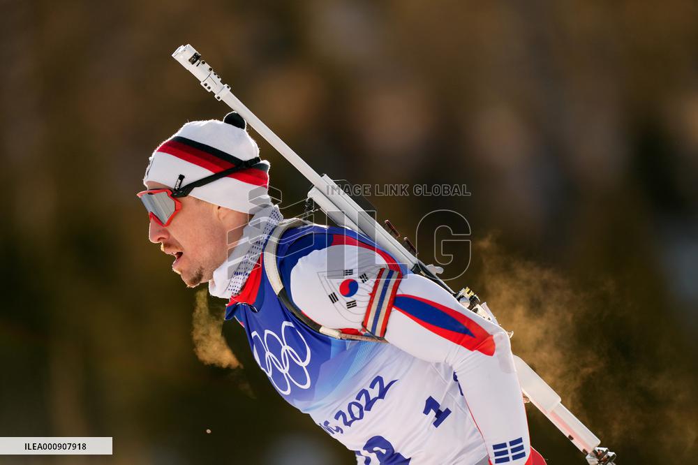 (BEIJING2022)CHINA-ZHANGJIAKOU-OLYMPIC WINTER GAMES-BIATHLON-MEN'S 20KM INDIVIDUAL (CN)