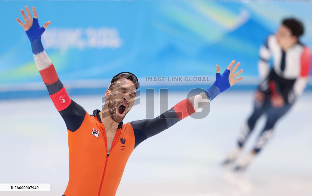 (XHTP)(BEIJING2022)CHINA-BEIJING-OLYMPIC WINTER GAMES-SPEED SKATING-MEN'S 1,500M (CN)