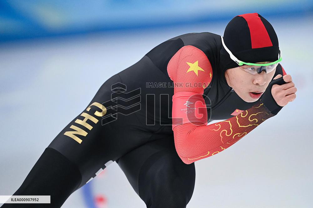 (BEIJING2022)CHINA-BEIJING-OLYMPIC WINTER GAMES-SPEED SKATING-MEN'S 1,500M (CN)