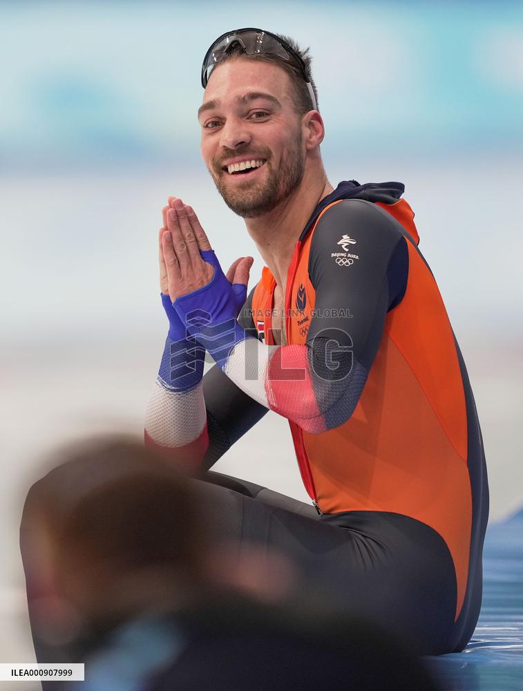 (BEIJING2022)CHINA-BEIJING-OLYMPIC WINTER GAMES-SPEED SKATING-MEN'S 1,500M (CN)