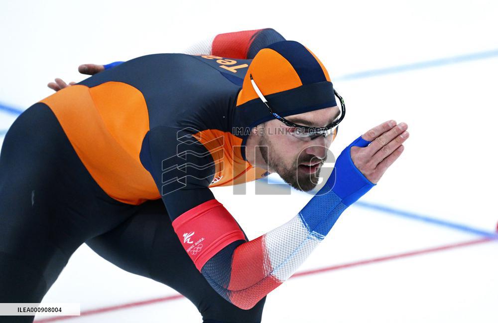 (BEIJING2022)CHINA-BEIJING-OLYMPIC WINTER GAMES-SPEED SKATING-MEN'S 1,500M (CN)