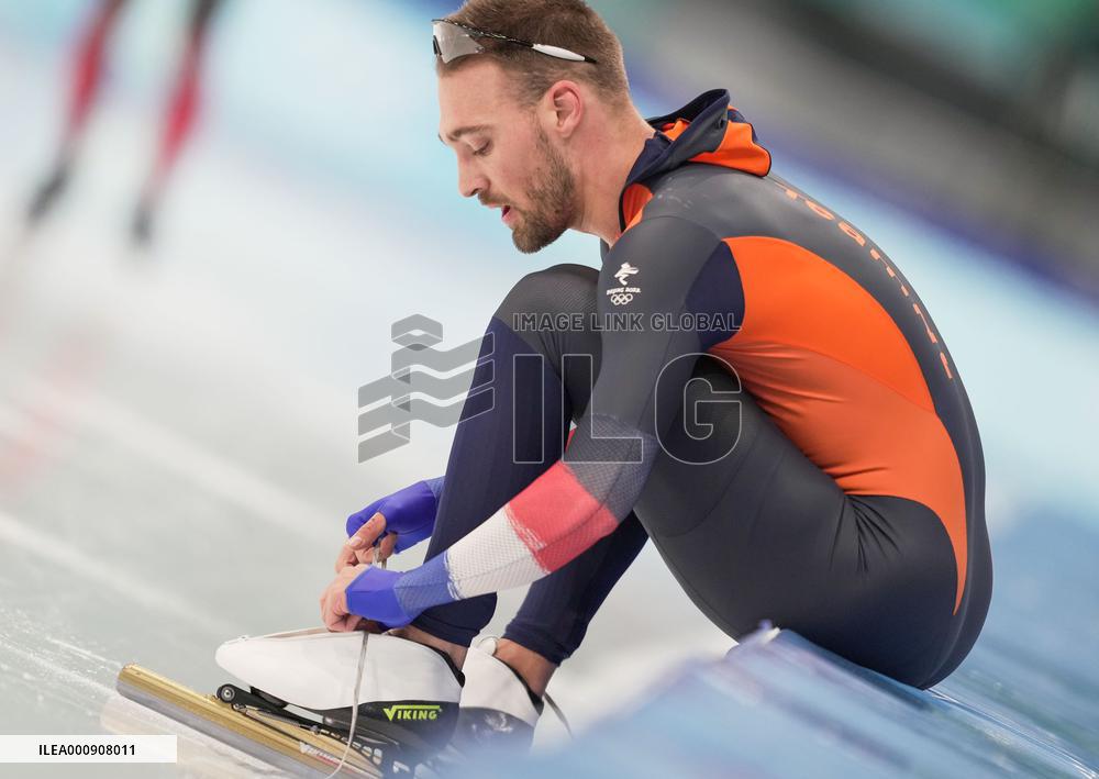 (BEIJING2022)CHINA-BEIJING-OLYMPIC WINTER GAMES-SPEED SKATING-MEN'S 1,500M (CN)