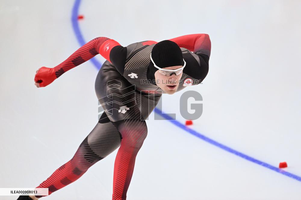 (BEIJING2022)CHINA-BEIJING-OLYMPIC WINTER GAMES-SPEED SKATING-MEN'S 1,500M (CN)