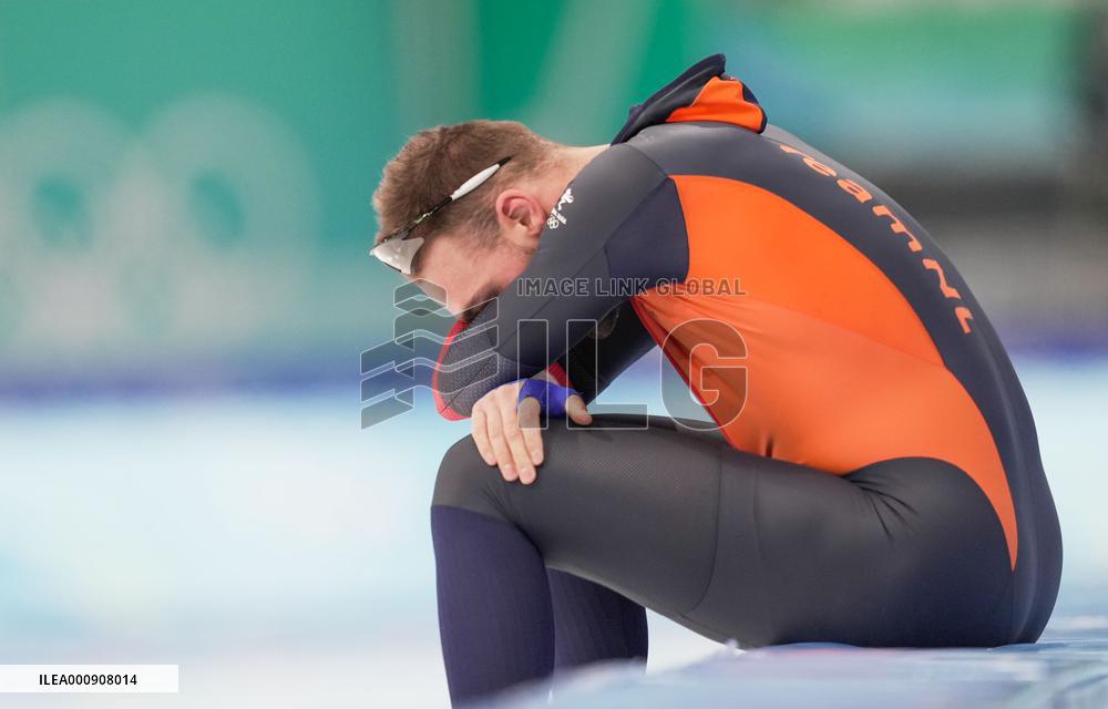 (BEIJING2022)CHINA-BEIJING-OLYMPIC WINTER GAMES-SPEED SKATING-MEN'S 1,500M (CN)