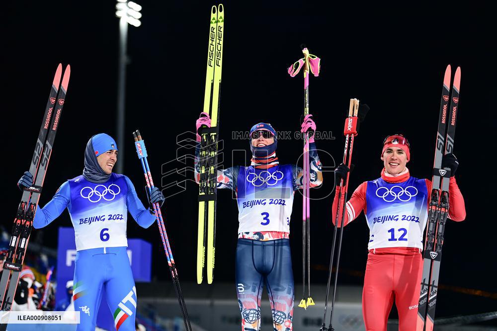 (BEIJING2022)CHINA-ZHANGJIAKOU-OLYMPIC WINTER GAMES-CROSS-COUNTRY SKIING-MEN'S SPRINT FREE-FINAL (CN)