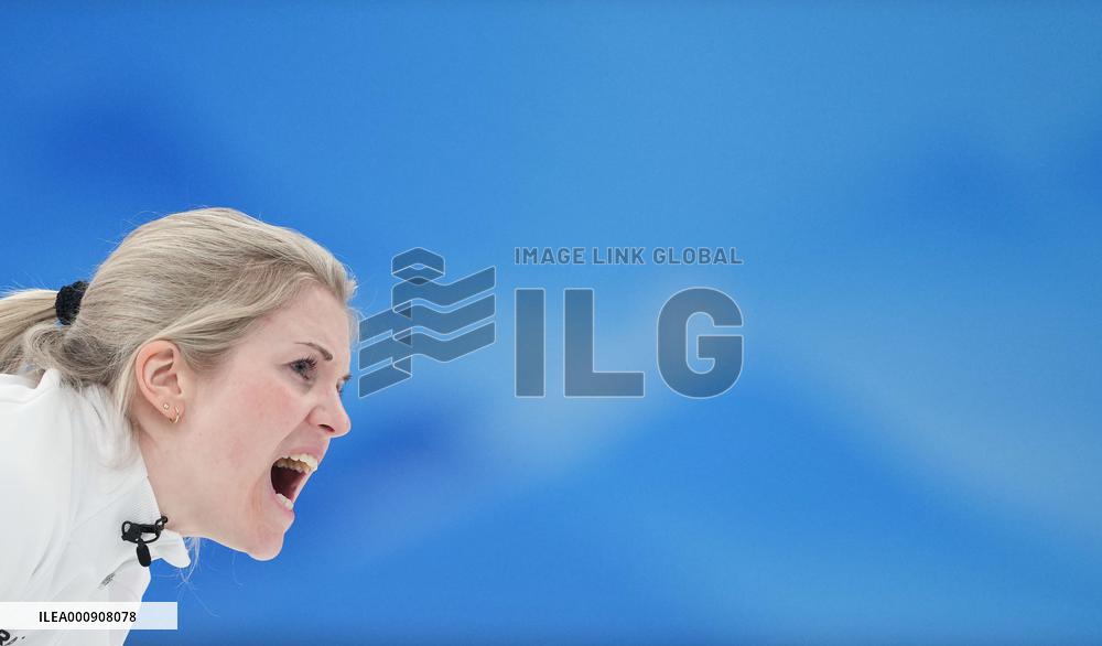 (BEIJING2022)CHINA-BEIJING-WINTER OLYMPIC GAMES-CURLING-MIXED DOUBLES-GOLD MEDAL GAME-ITALY VS NORWAY (CN)