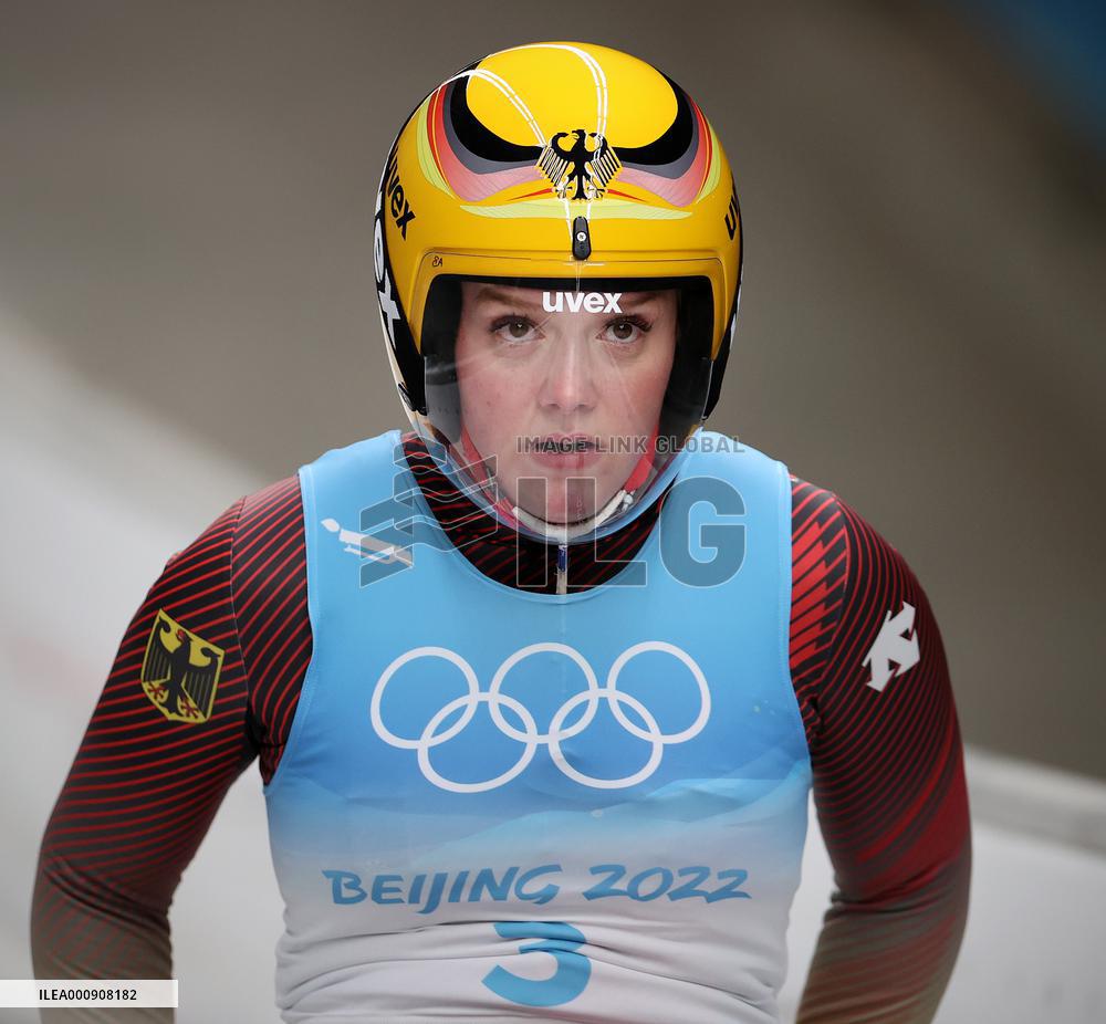 (BEIJING2022)CHINA-BEIJING-YANQING-OLYMPIC WINTER GAMES-LUGE-WOMEN'S SINGLES (CN)