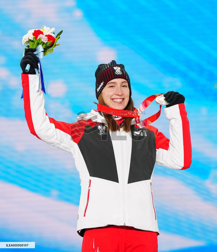 (BEIJING2022)CHINA-ZHANGJIAKOU-OLYMPIC WINTER GAMES-AWARDING CEREMONY (CN)