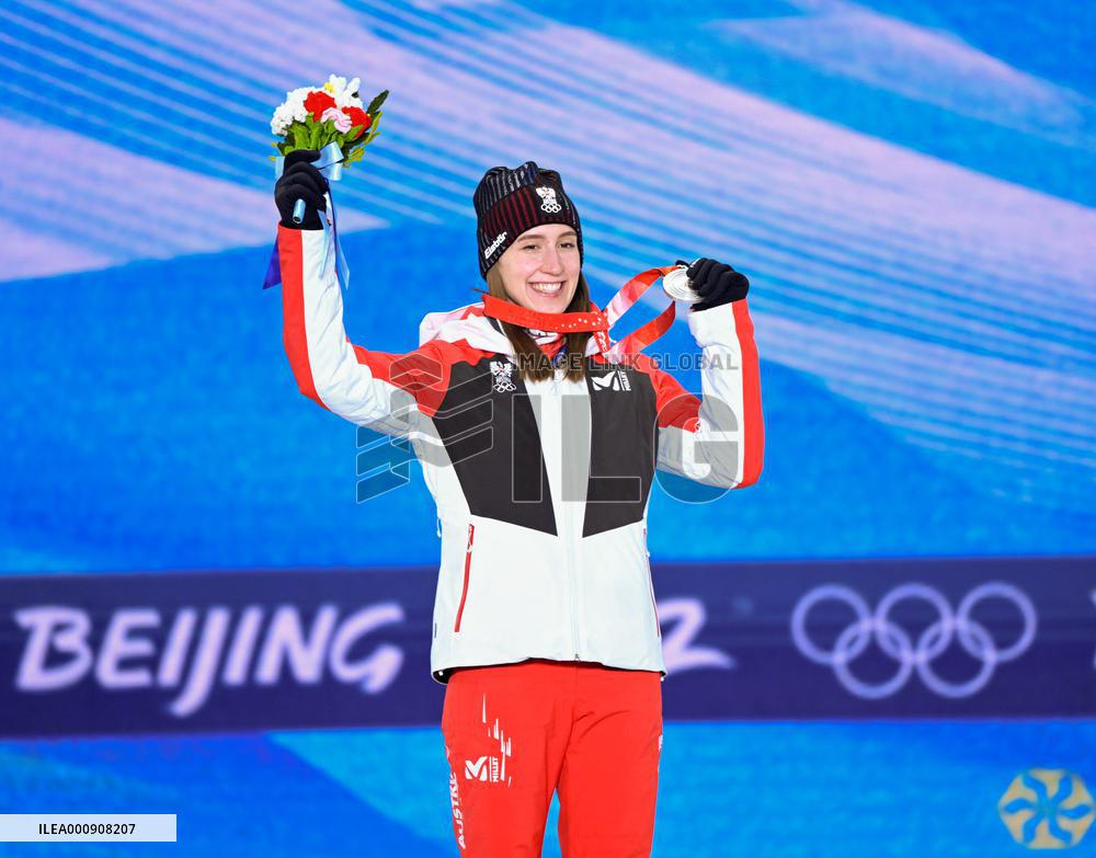 (BEIJING2022)CHINA-ZHANGJIAKOU-OLYMPIC WINTER GAMES-AWARDING CEREMONY (CN)