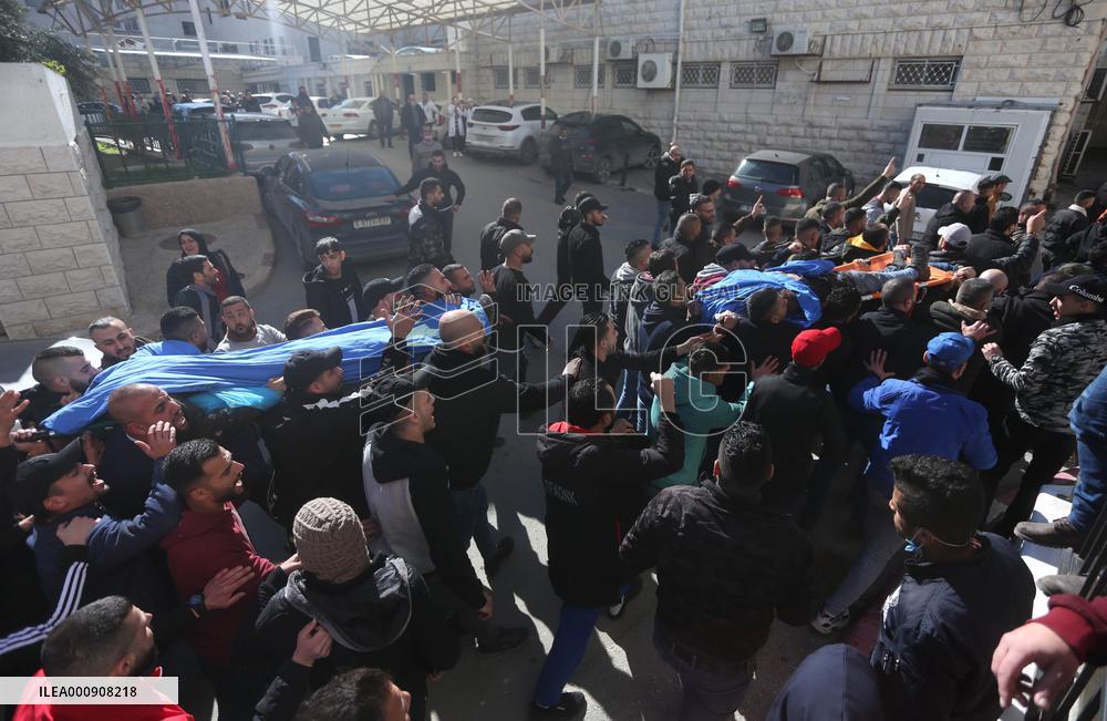 MIDEAST-NABLUS-THREE-MEN-KILLED