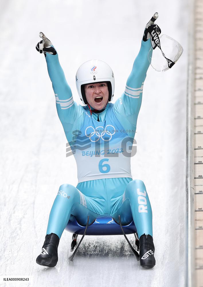(BEIJING2022)CHINA-BEIJING-YANQING-OLYMPIC WINTER GAMES-LUGE-WOMEN'S SINGLES (CN)