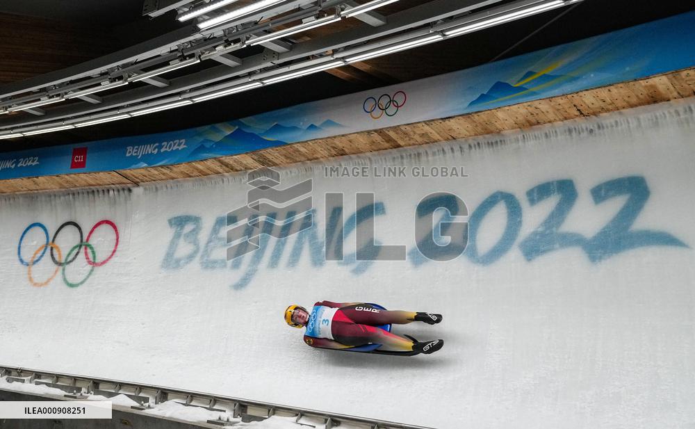 (BEIJING2022)CHINA-BEIJING-YANQING-OLYMPIC WINTER GAMES-LUGE-WOMEN'S SINGLES (CN)