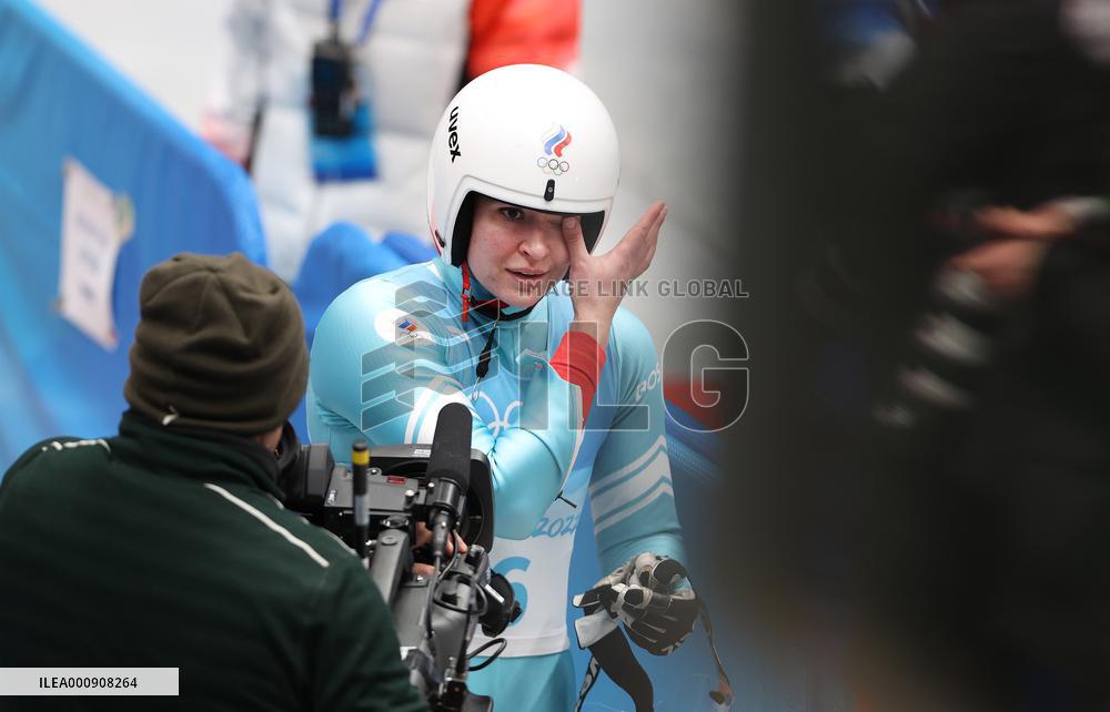 (BEIJING2022)CHINA-BEIJING-YANQING-OLYMPIC WINTER GAMES-LUGE-WOMEN'S SINGLES (CN)
