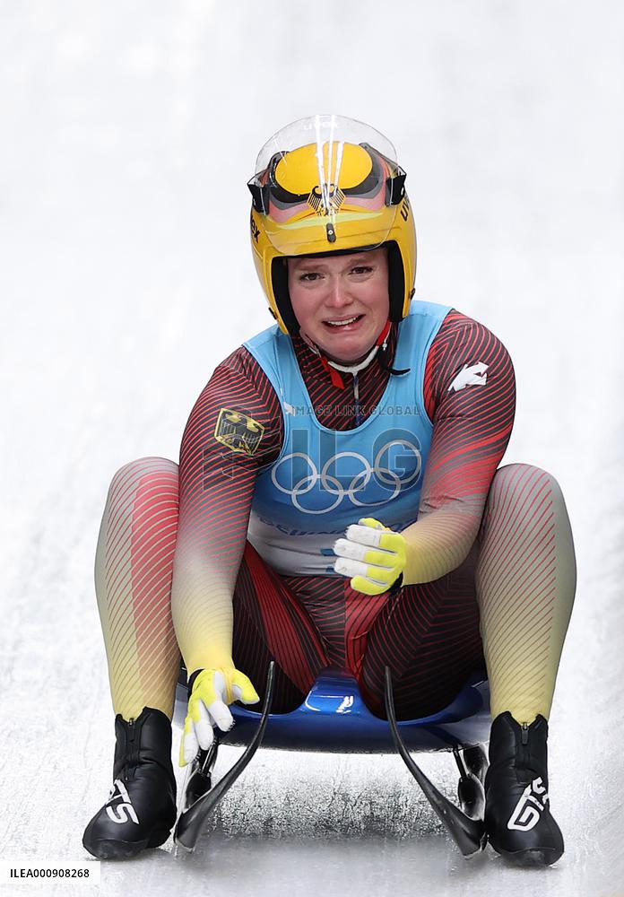 (BEIJING2022)CHINA-BEIJING-YANQING-OLYMPIC WINTER GAMES-LUGE-WOMEN'S SINGLES (CN)