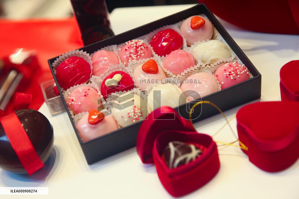 BELGIUM-BRUSSELS-VALENTINE'S DAY-CHOCOLATE