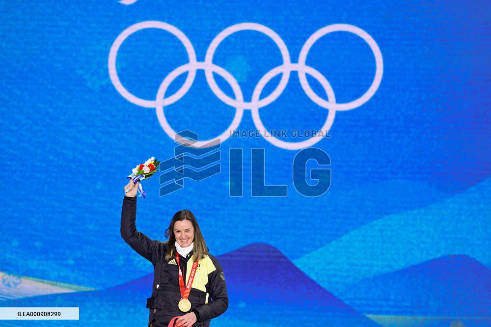 (BEIJING2022)CHINA-ZHANGJIAKOU-OLYMPIC WINTER GAMES-AWARDING CEREMONY (CN)