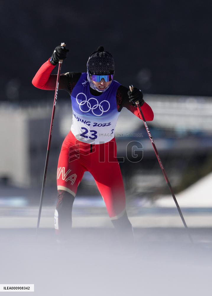 (BEIJING2022)CHINA-ZHANGJIAKOU-OLYMPIC WINTER GAMES-CROSS-COUNTRY SKIING-WOMEN'S SPRINT FREE-QUALIFICATION (CN)