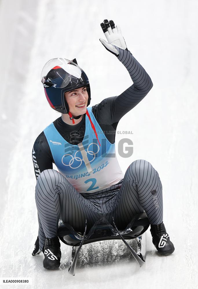 (BEIJING2022)CHINA-BEIJING-YANQING-OLYMPIC WINTER GAMES-LUGE-WOMEN'S SINGLES (CN)