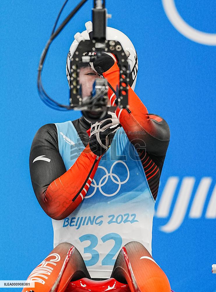 (BEIJING2022)CHINA-BEIJING-YANQING-OLYMPIC WINTER GAMES-LUGE-WOMEN'S SINGLES (CN)