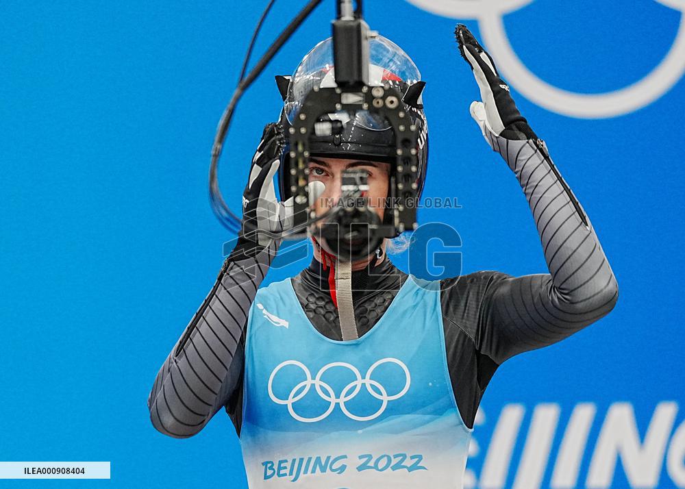 (BEIJING2022)CHINA-BEIJING-YANQING-OLYMPIC WINTER GAMES-LUGE-WOMEN'S SINGLES (CN)