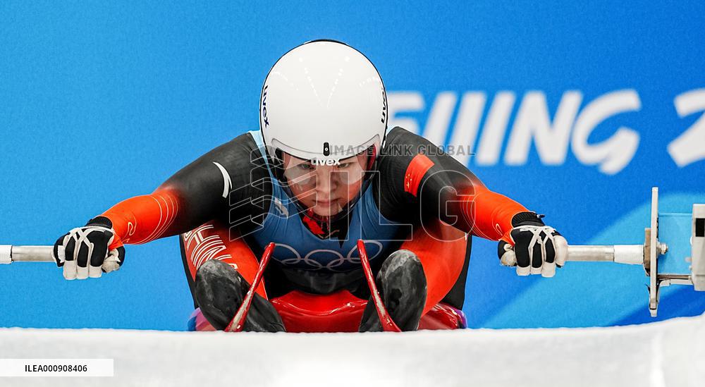 (BEIJING2022)CHINA-BEIJING-YANQING-OLYMPIC WINTER GAMES-LUGE-WOMEN'S SINGLES (CN)