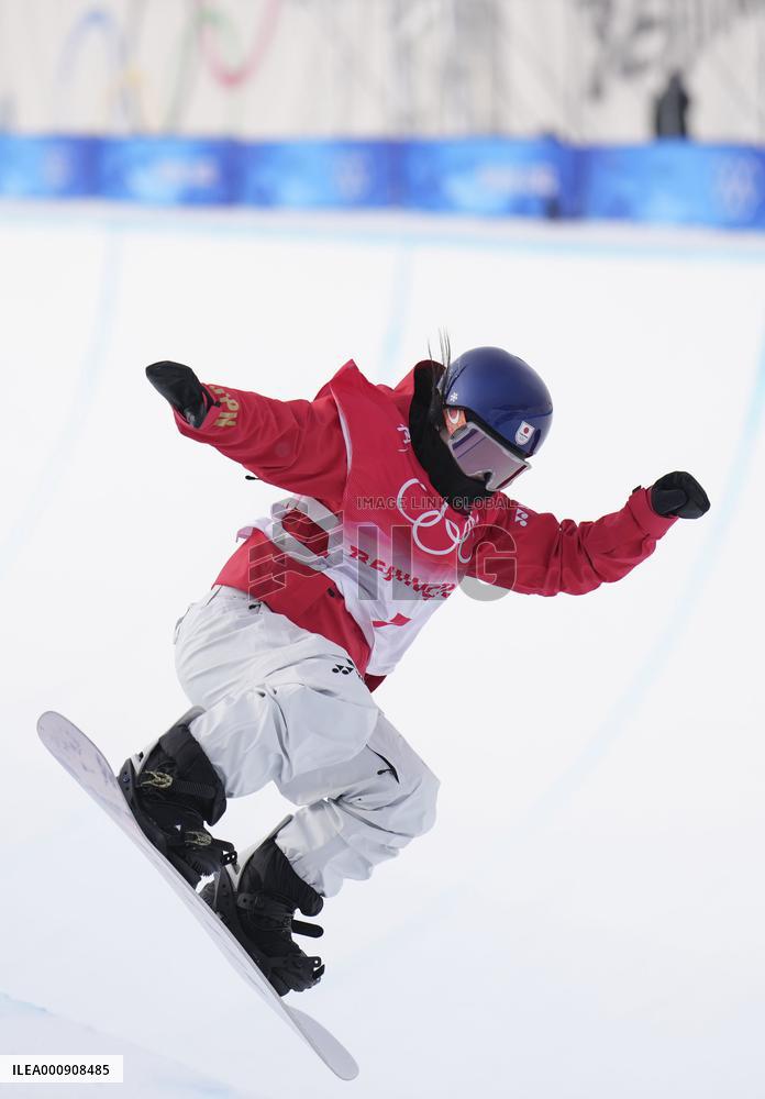(BEIJING2022)CHINA-ZHANGJIAKOU-OLYMPIC WINTER GAMES-WOMEN'S SNOWBOARD HALFPIPE-QUALIFICATION (CN)