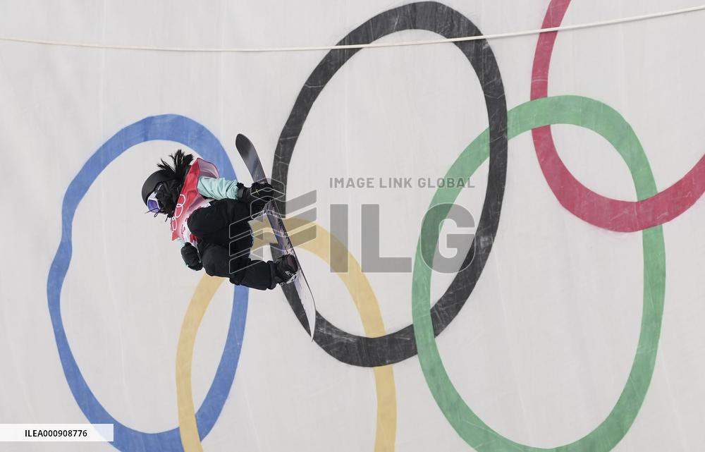 (BEIJING2022)CHINA-ZHANGJIAKOU-OLYMPIC WINTER GAMES-WOMEN'S SNOWBOARD HALFPIPE-QUALIFICATION (CN)