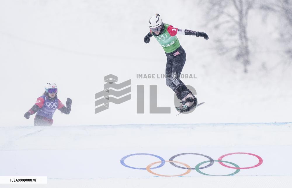 (BEIJING2022)CHINA-ZHANGJIAKOU-OLYMPIC WINTER GAMES-WOMEN'S SNOW BOARD CROSS (CN)