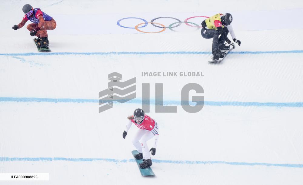 (XHTP)(BEIJING2022)CHINA-ZHANGJIAKOU-OLYMPIC WINTER GAMES-WOMEN'S SNOWBOARD CROSS (CN)