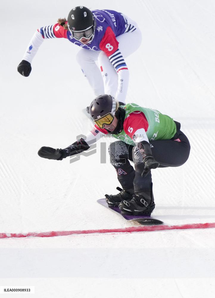 (BEIJING2022)CHINA-ZHANGJIAKOU-WOMEN'S SNOWBOARD CROSS-FINAL (CN)