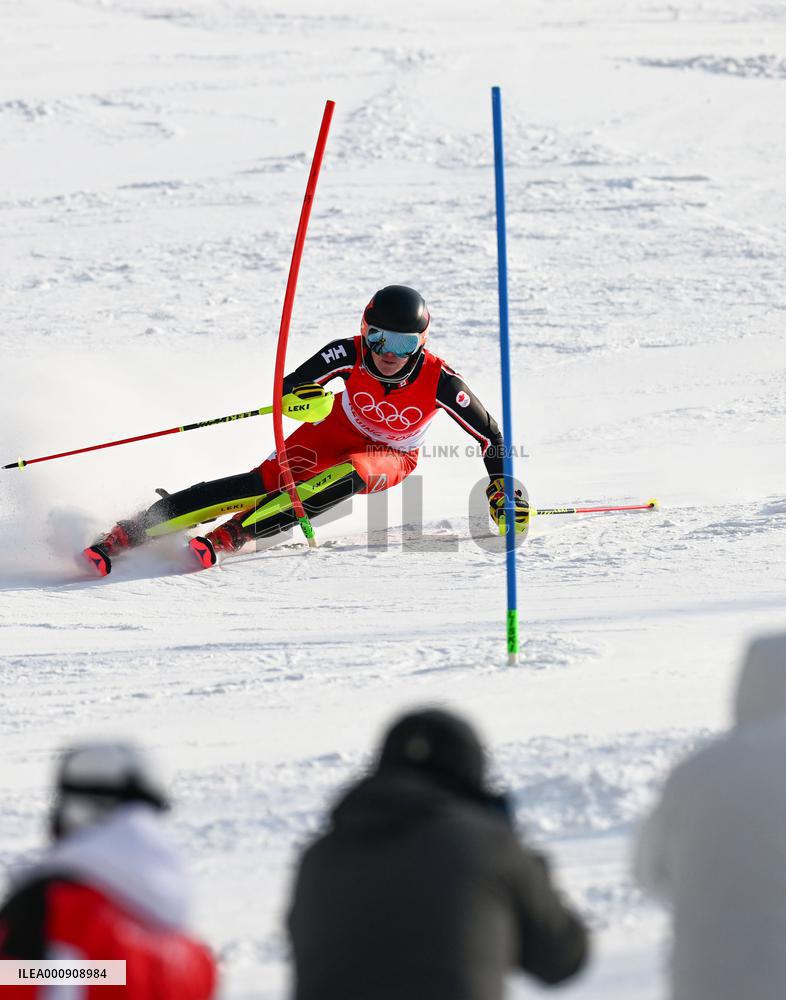 (BEIJING2022)CHINA-BEIJING-OLYMPIC WINTER GAMES-ALPINE SKIING-WOMEN'S SLALOM (CN)